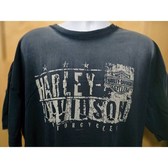 Harley-Davidson 2XL Tee Ben Breece Graphic Ottawa Ohio 2010 - Picture 2 of 6